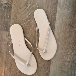 TKEES Cream Sandals